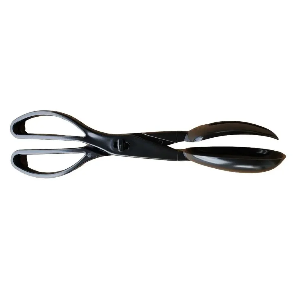 Black 11-1/2 in. Salad Scissor Tongs, CT3304 Partipak- Free Shipping